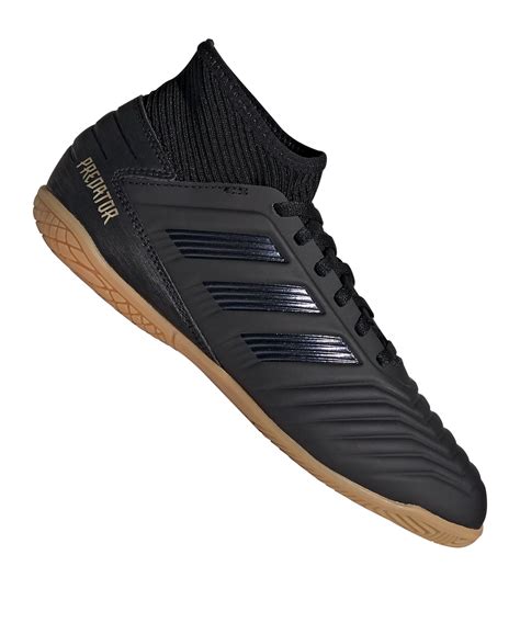 adidas predator kinder schwarz halle ohne socke